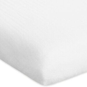 Stretchy Fitted Crib Sheets, Crib Bed Sheets for Babies, Super Soft and C